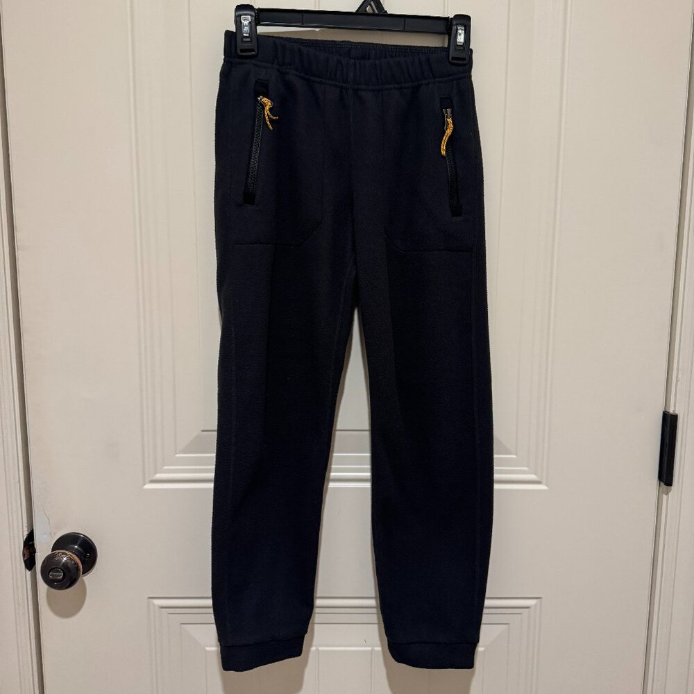 REI Kids Fleece Jogger Pants Black size medium 10/12